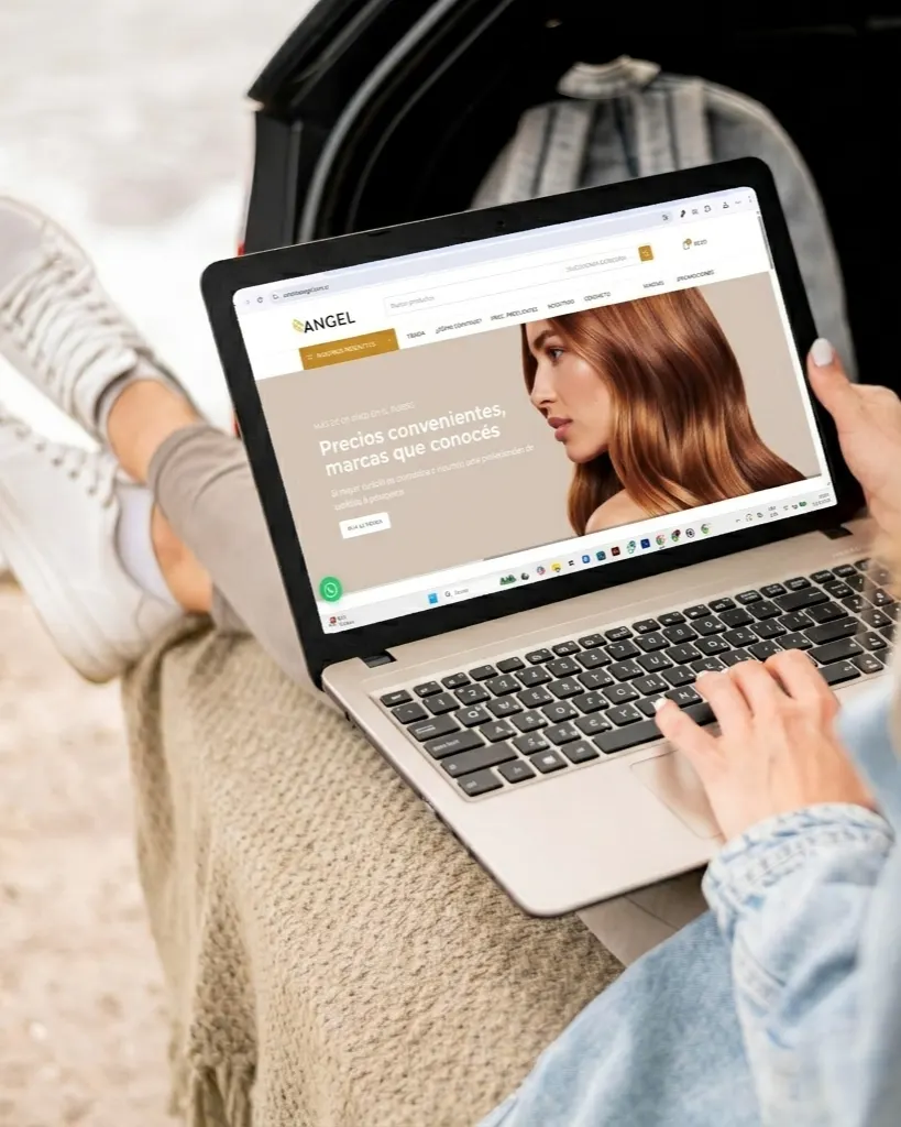 Autogestioná tu tienda online – Estética Angel