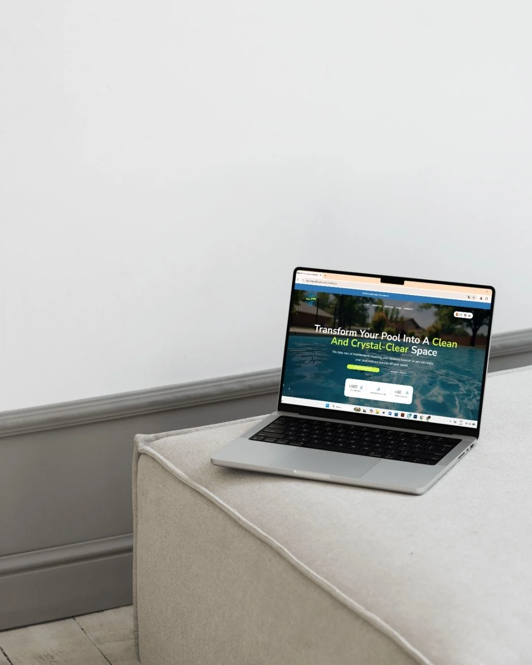 Autogestiona tu web: Full shine pools service